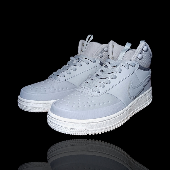 Nike DR7882-001 Court Vision Winter Mid Wolf Grey Men's 7.5 NWOB - Picture 8 of 13